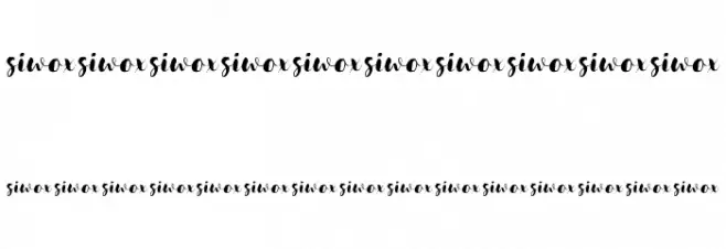 JackFrostDemo Font OTHER CHARS