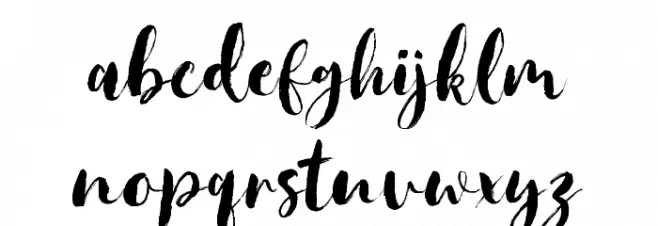 JackFrostDemo Font LOWERCASE