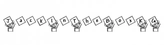 JackInTheBox_KG  Fuentes Gratis Descargar