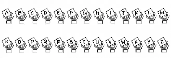 JackInTheBox_KG Font OTHER CHARS