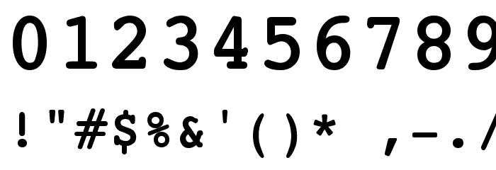 JackInput Font OTHER CHARS