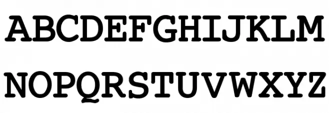 JackInput Schriftart Groß