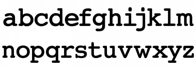 JackInput Fonte MINÚSCULAS