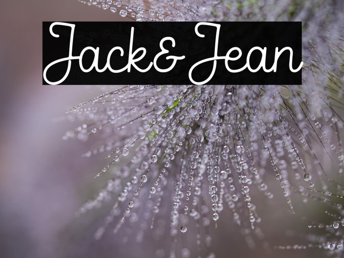 Jack&Jean Example 2