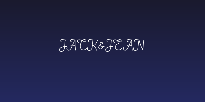 Jack&Jean Social Header