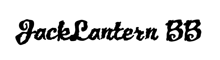 JackLantern BB  Frei Schriftart Herunterladen