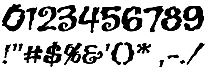 JackLantern BB Font OTHER CHARS