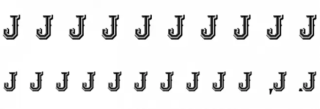 JackRunnerFree Font OTHER CHARS