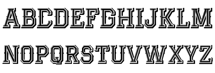 JackRunnerFree Font LOWERCASE