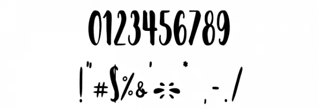 JackSimbaPersonalUse Font OTHER CHARS