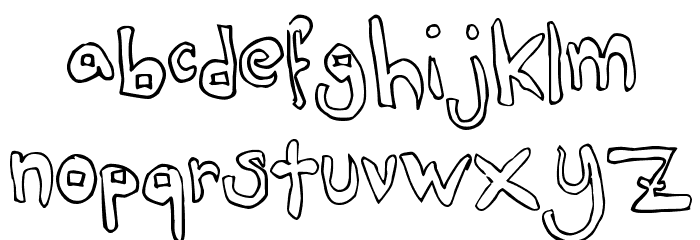 JackTrades Font LOWERCASE