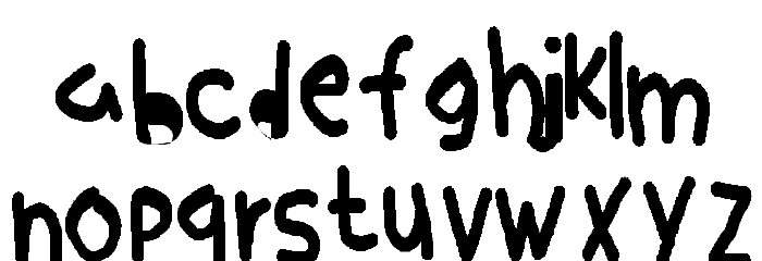 Jack Font LOWERCASE