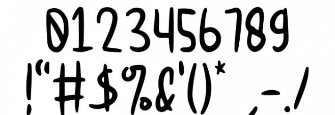 Jackal Nest GT Demo Font OTHER CHARS