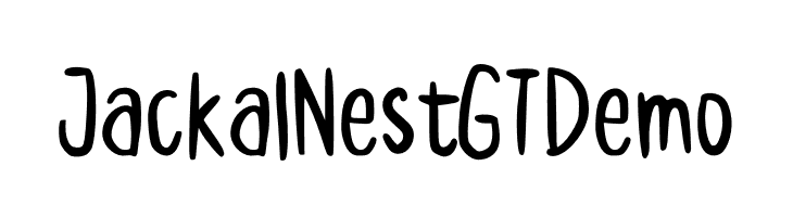 Jackal Nest GT Demo  font caratteri gratis