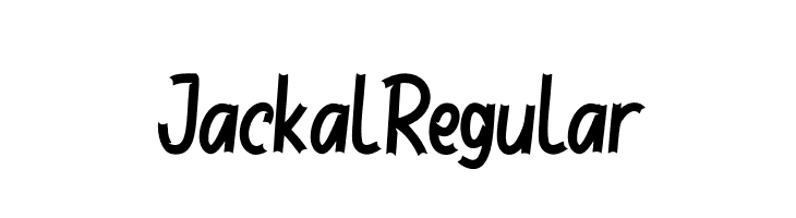 Jackal Regular  नि: शुल्क फ़ॉन्ट्स डाउनलोड