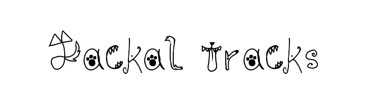 Jackal Tracks  Descarca Fonturi Gratis
