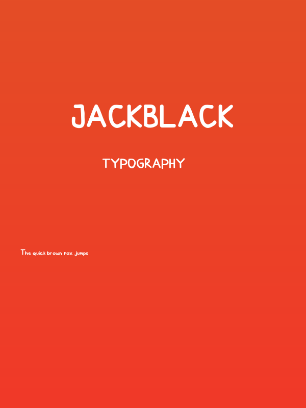 Jackblack Poster