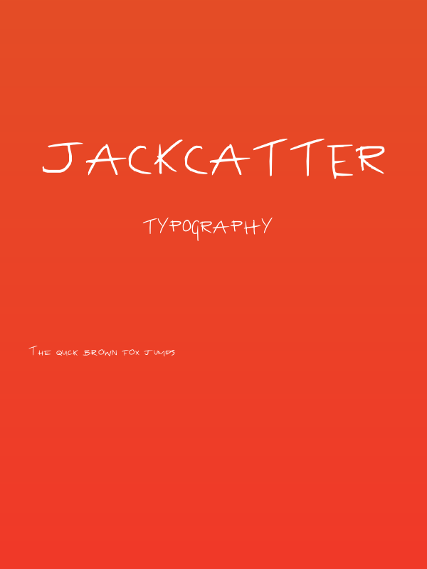 Jackcatter Poster