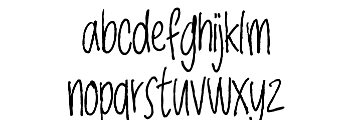 Jackdaws DEMO Regular Font LOWERCASE