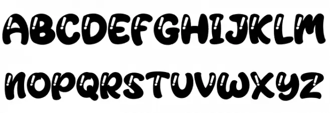 Jackdean Outline Fuentes MAYÚSCULAS
