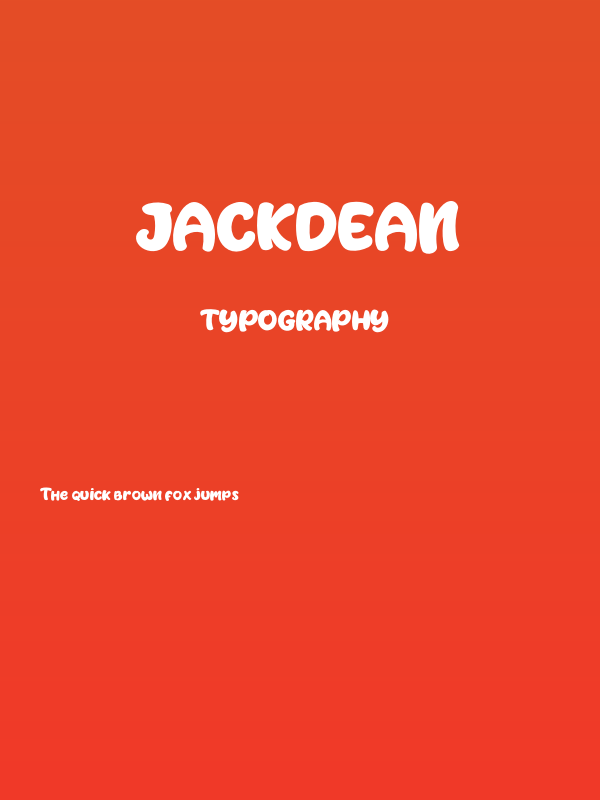 Jackdean Poster