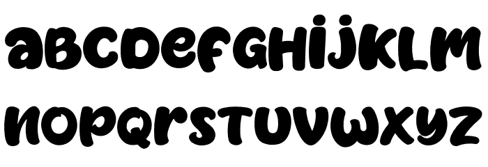 Jackdean Font LOWERCASE