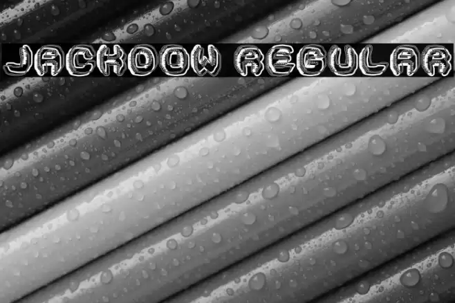 Jackdow Regular Font examples
