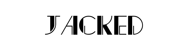 Jacked  免费字体下载