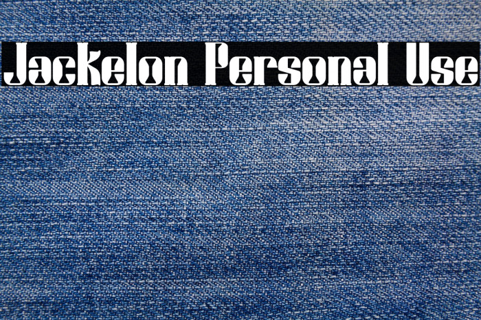 Jackelon Personal Use Example 2