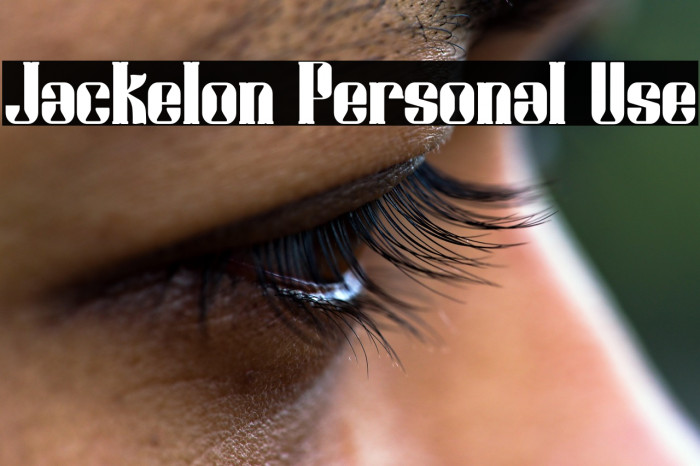 Jackelon Personal Use Example 3