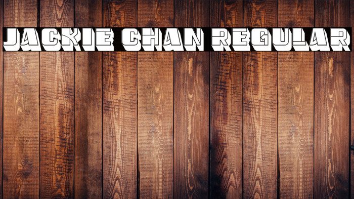 Jackie Chan Regular Example 2