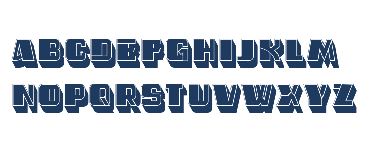 Jackie Chan Regular Lowercase