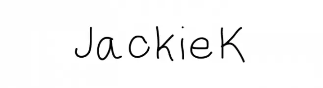 JackieK  font caratteri gratis