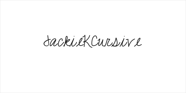 JackieKCursive Logo