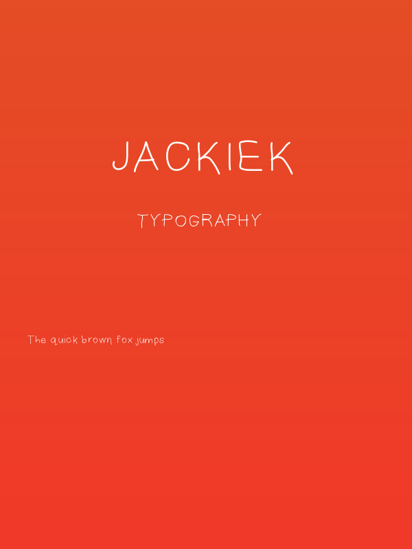 JackieK Poster