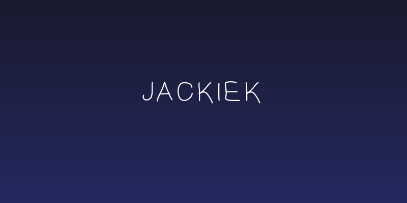 JackieK Social Header