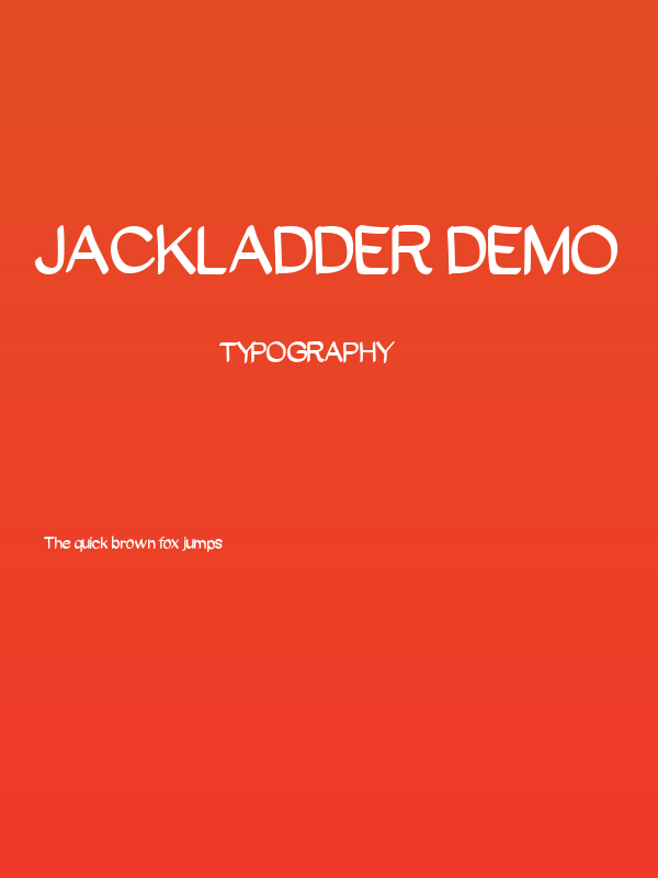 Jackladder Demo Poster