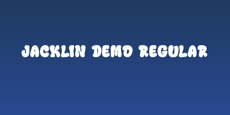 Jacklin DEMO Regular Social Header