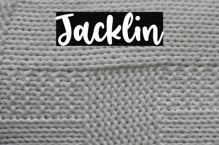 Jacklin Example 2