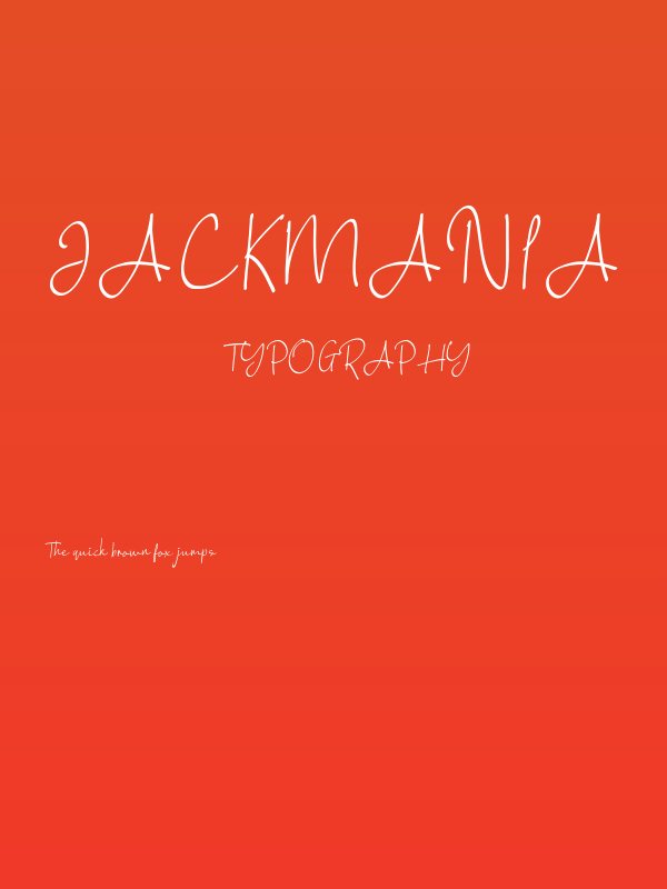 Jackmania Poster