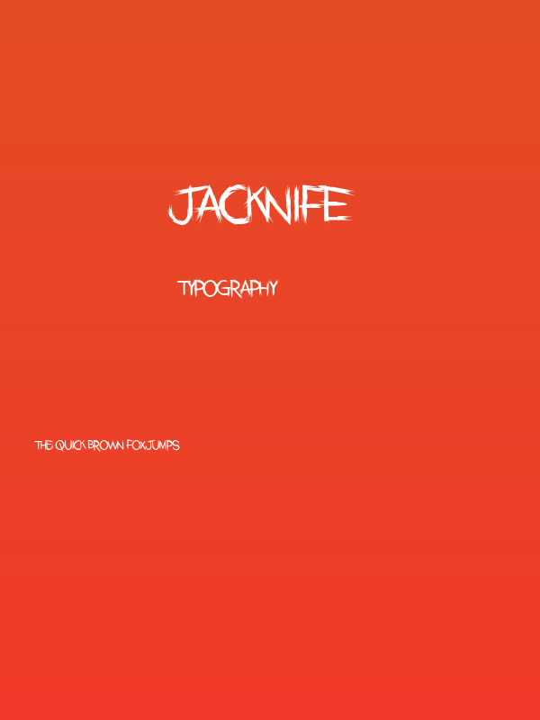 Jacknife Poster