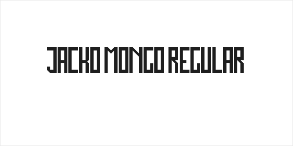 Jacko Mongo Regular Logo