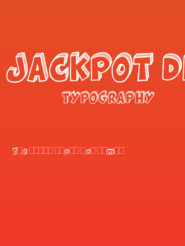 Jackpot Demo Poster