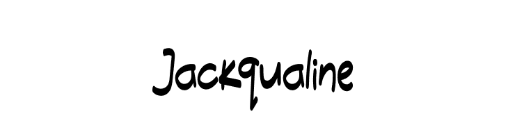 Jackqualine  Frei Schriftart Herunterladen