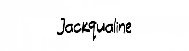 Jackqualine  تنزيل الخطوط