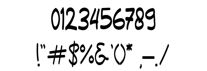 Jackqualine Font OTHER CHARS