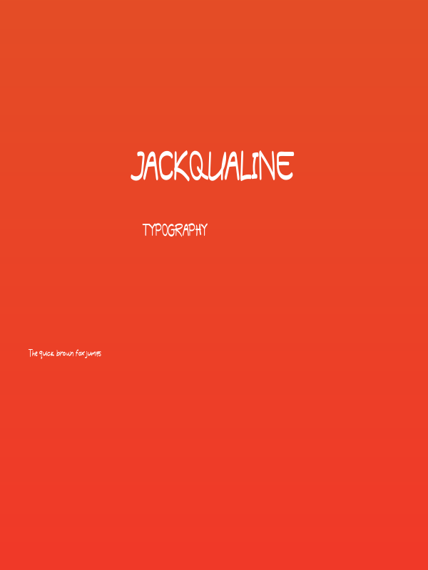 Jackqualine Poster