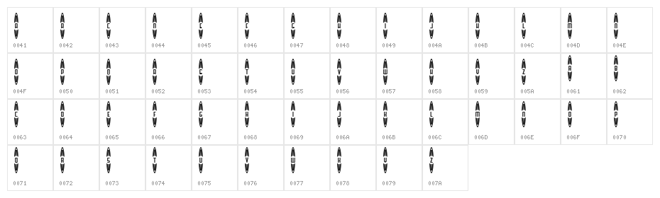 Jackrabbit's Bar & Grill Character Map