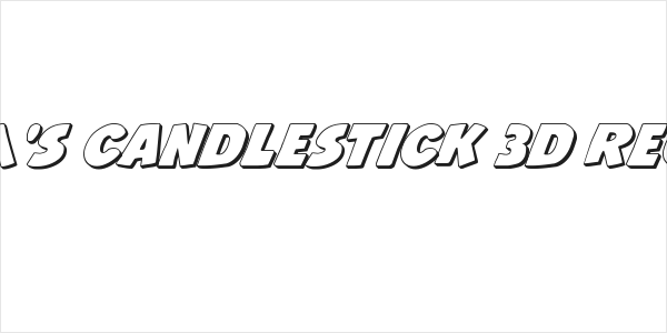 Jack's Candlestick 3D Regular Logo