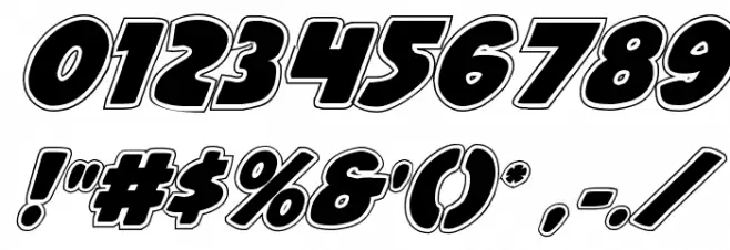 Jack's Candlestick Academy Regular Font OTHER CHARS